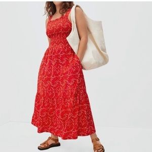 Everlane Smocked Dress